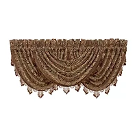Queen Street Harvena Rod Pocket Waterfall Valance