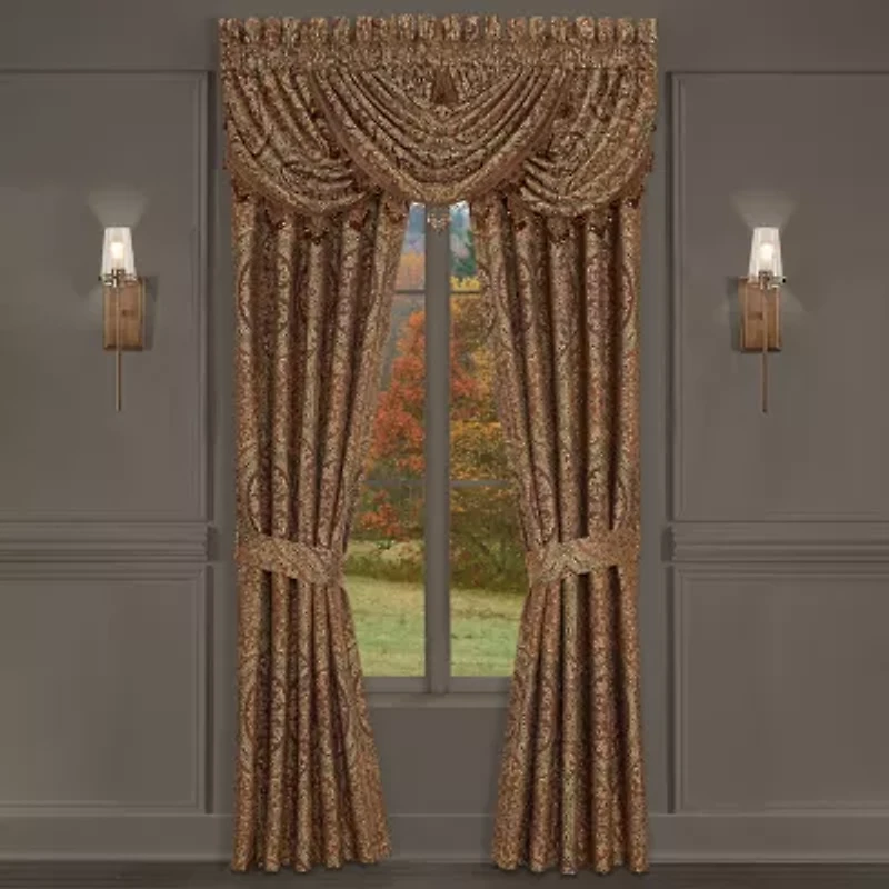 Queen Street Harvena Rod Pocket Waterfall Valance