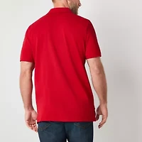 St. John's Bay Premium Stretch Mens Slim Fit Short Sleeve Polo Shirt