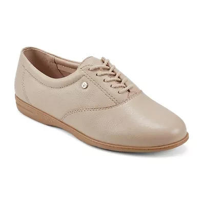 Easy Spirit Motion Womens Round Closed Toe Oxford Shoes