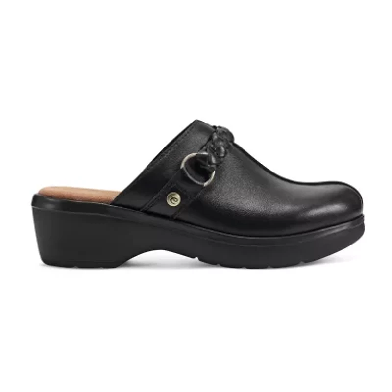 Easy Spirit Penelope Womens Round Closed Toe Clogs