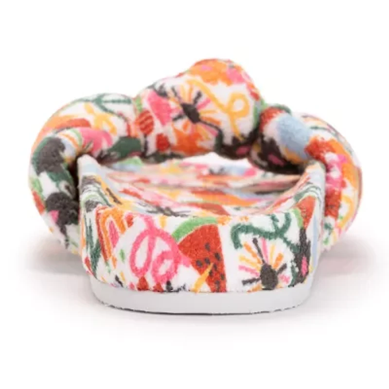 Muk Luks Womens Memory Foam Slip-On Slippers