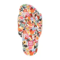 Muk Luks Womens Memory Foam Slip-On Slippers