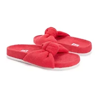 Muk Luks Womens Memory Foam Slip-On Slippers