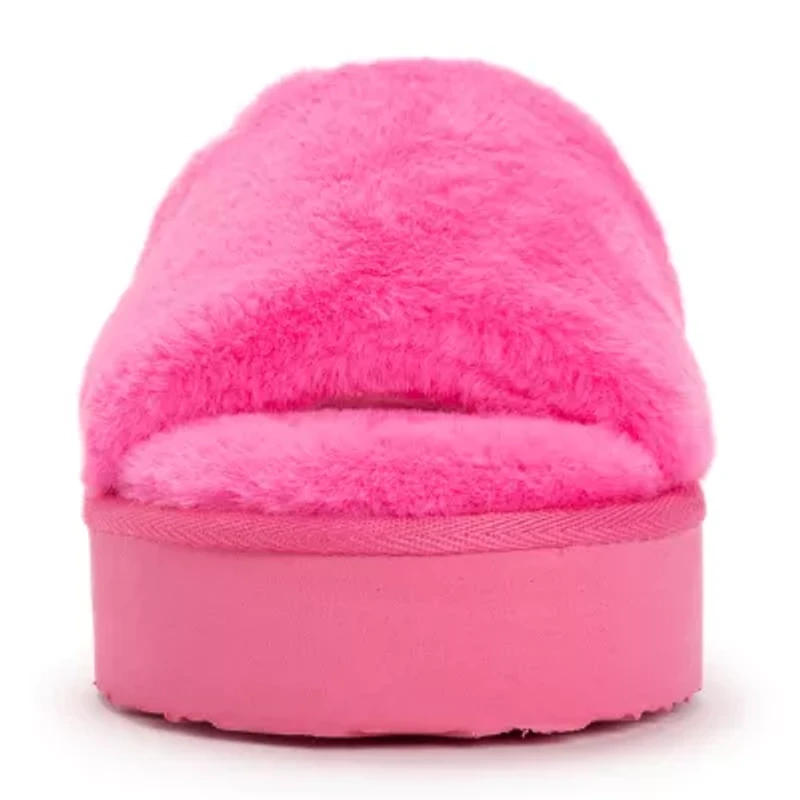 Muk Luks Womens Memory Foam Slip-On Slippers