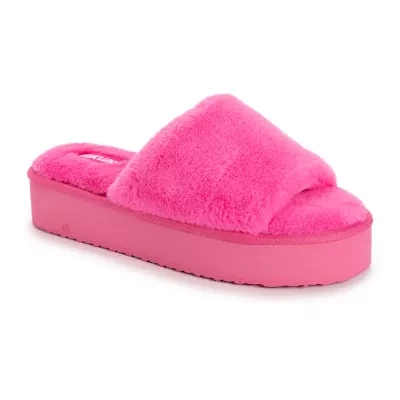 Muk Luks Womens Memory Foam Slip-On Slippers