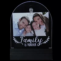 Northlight 4" X 6" Led Family Is Forever Frame With Photo Clip