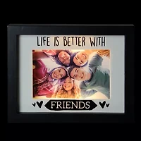 Northlight 4" X 6" Led "Life Is Better With Friends" Matted Lighted Digital Frame
