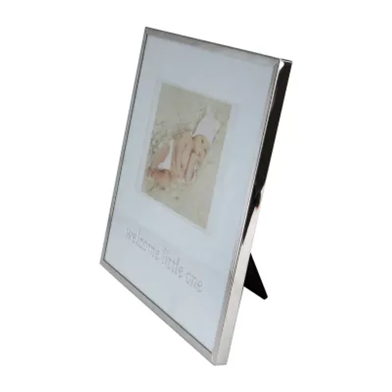 Northlight 4" X 6" Metallic Square Baby Tabletop Frame