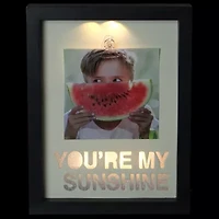 Northlight 4" X 4" Led "You'Re My Sunshine" Photo Clip