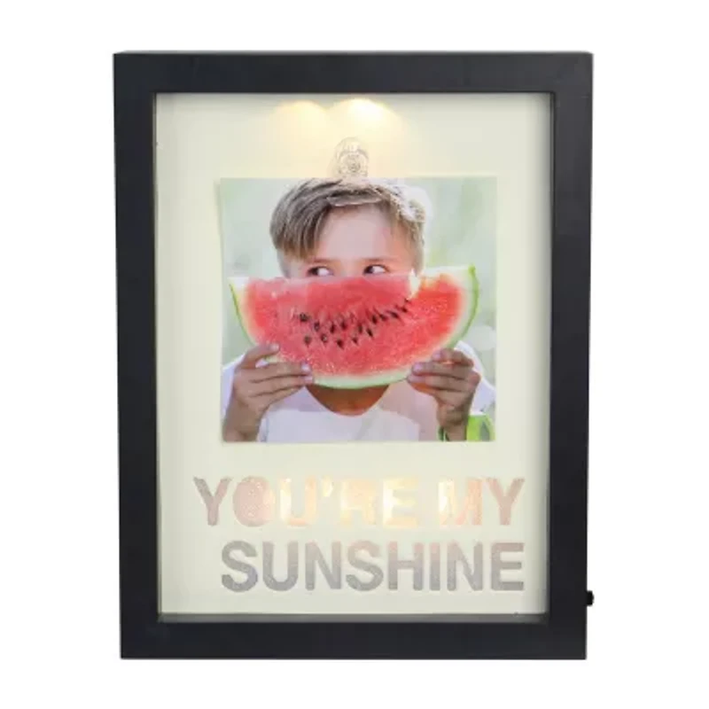 Northlight 4" X 4" Led "You'Re My Sunshine" Photo Clip