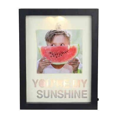 Northlight 4" X 4" Led "You'Re My Sunshine" Photo Clip