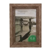 Northlight 4" X 6" Classical Brown Rectangular Tabletop Frame