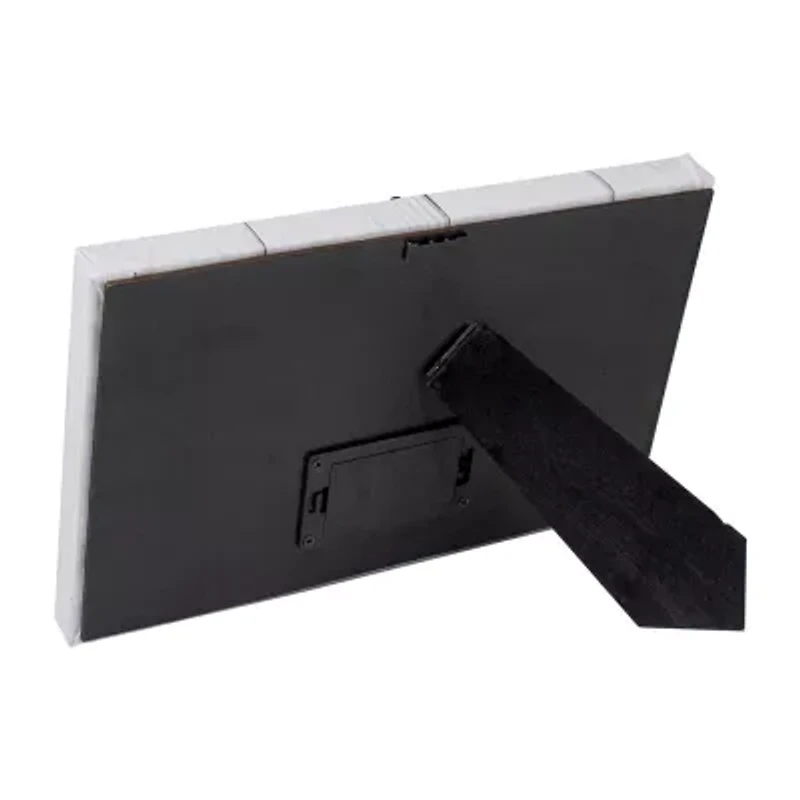 Northlight 4" X 6"Led My Heart Lives In Heaven Canvas Photo Clip