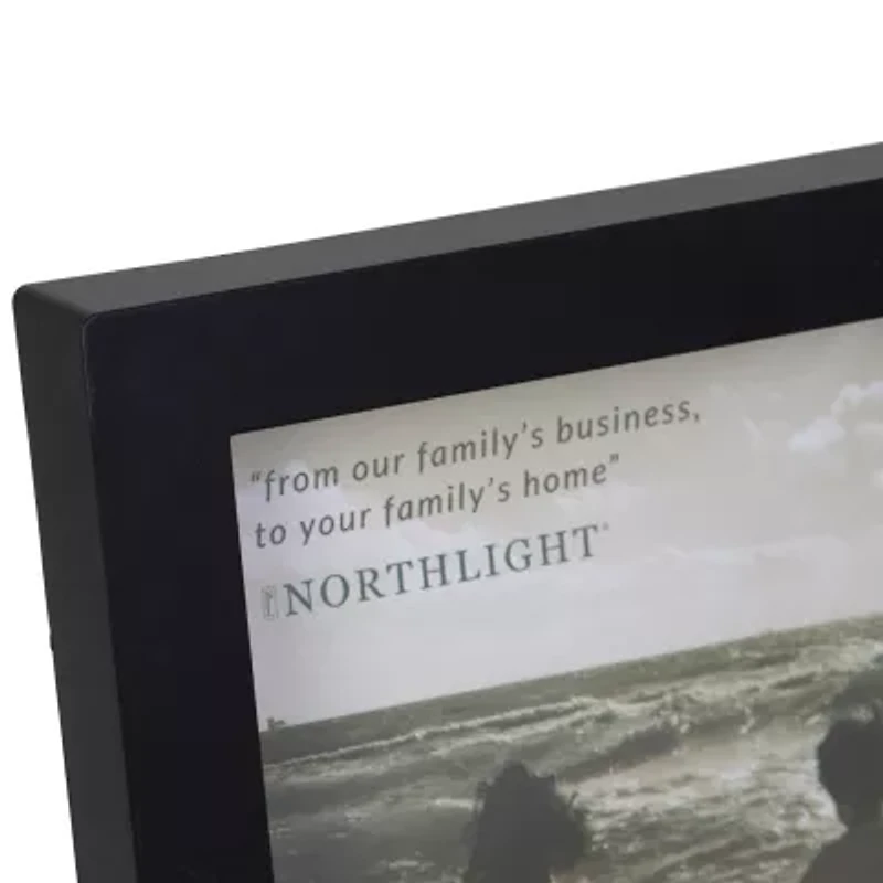 Northlight 5" X 7" Classic Black With Easel Back Tabletop Frame