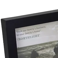 Northlight 5" X 7" Classic Black With Easel Back Tabletop Frame