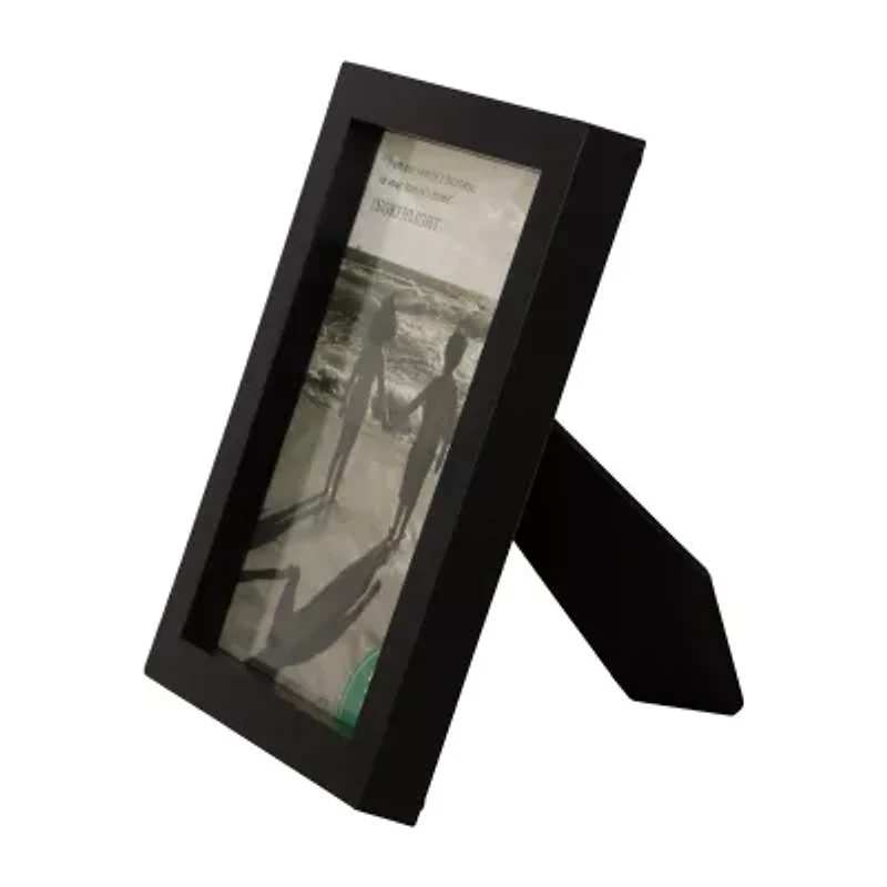 Northlight 5" X 7" Classic Black With Easel Back Tabletop Frame