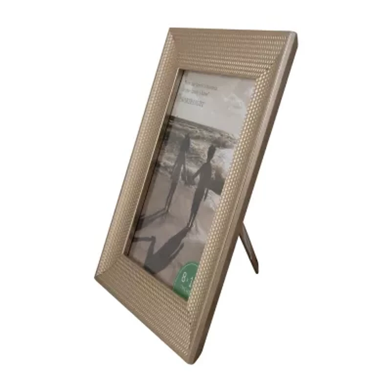 Northlight 8" X 10" Gold Honeycomb Tabletop Frame