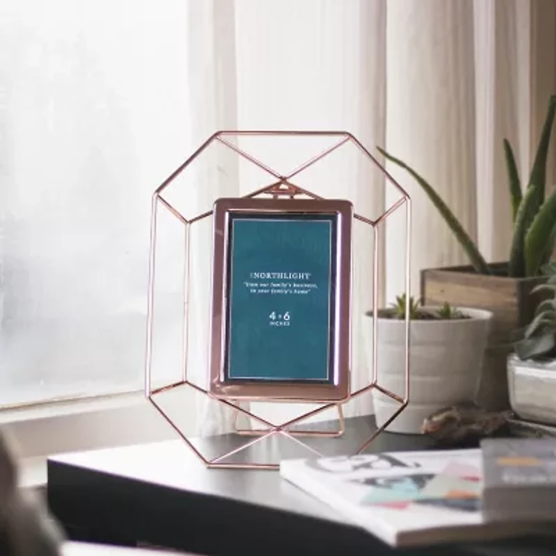 Northlight 4" X 6" Hexagonal Tabletop Frame