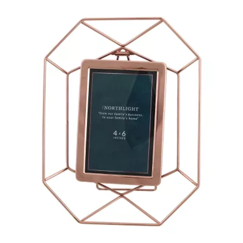 Northlight 4" X 6" Hexagonal Tabletop Frame