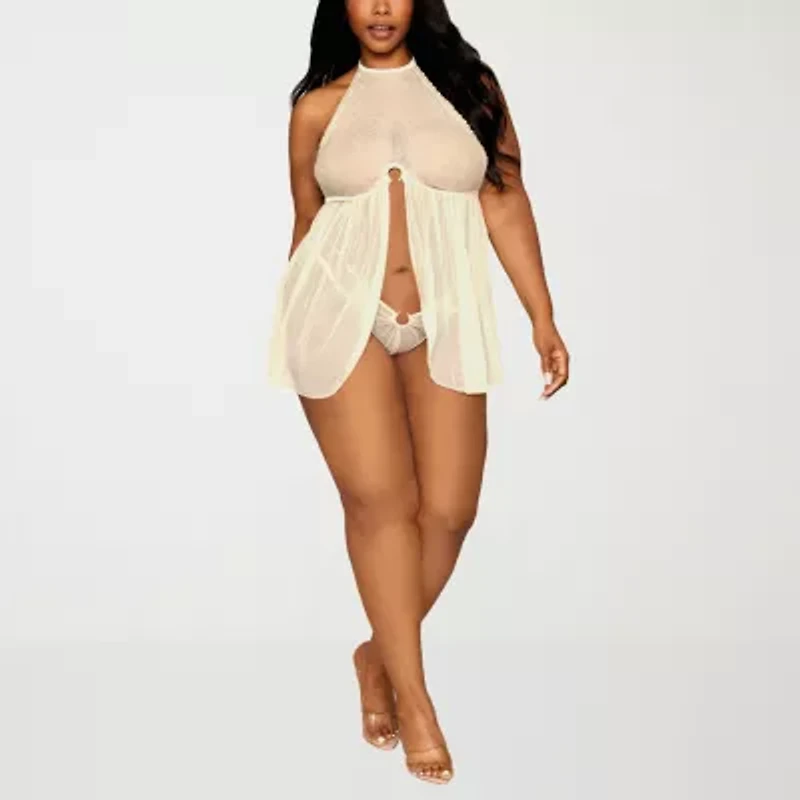 Dreamgirl Womens Plus Babydoll 13273x