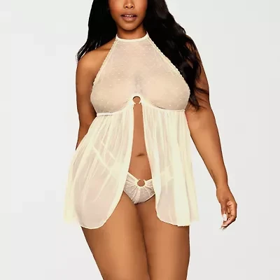 Dreamgirl Womens Plus Babydoll 13273x