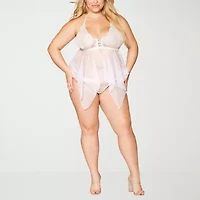 Dreamgirl Womens Plus Babydoll 13314x