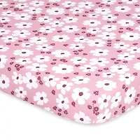 The Peanutshell Daisy 3-pc. Playard Sheet
