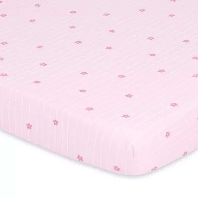 The Peanutshell Daisy 3-pc. Playard Sheet