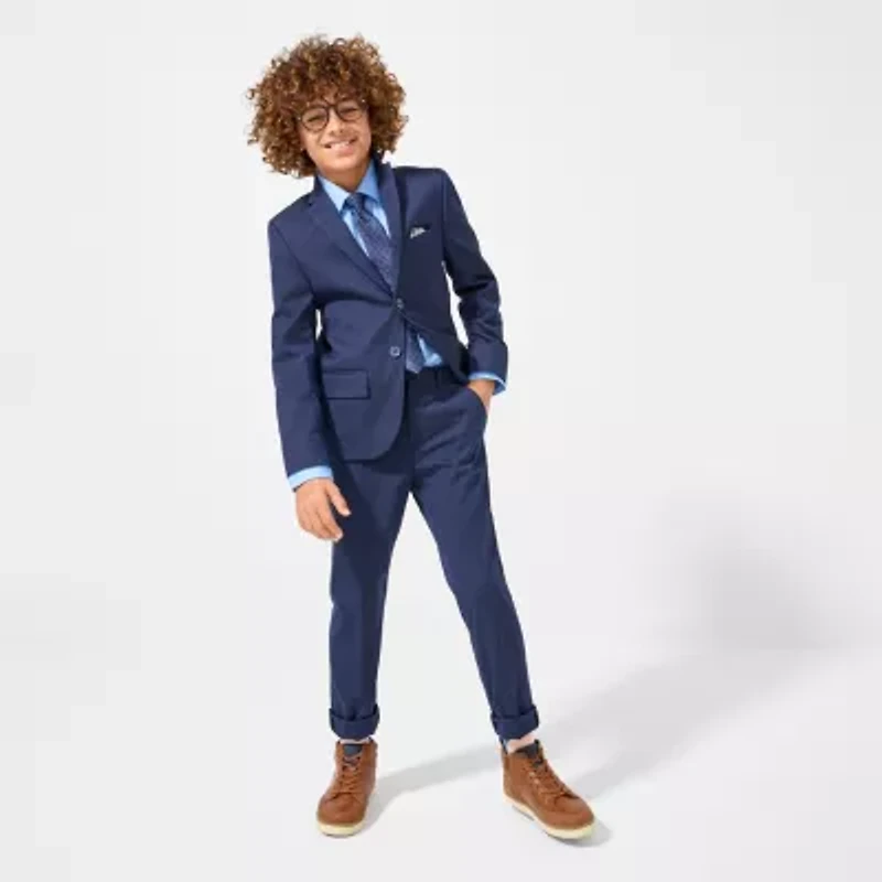 Stafford Little & Big Kid Boys Regular Fit Suit Jacket