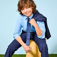 Stafford Little & Big Kid Boys Suit Pant