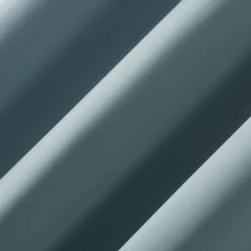 Sun Zero Percy Solid Grommet Top Energy Saving 100% Blackout Single Curtain Panel