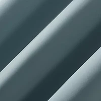 Sun Zero Percy Solid Grommet Top Energy Saving 100% Blackout Single Curtain Panel