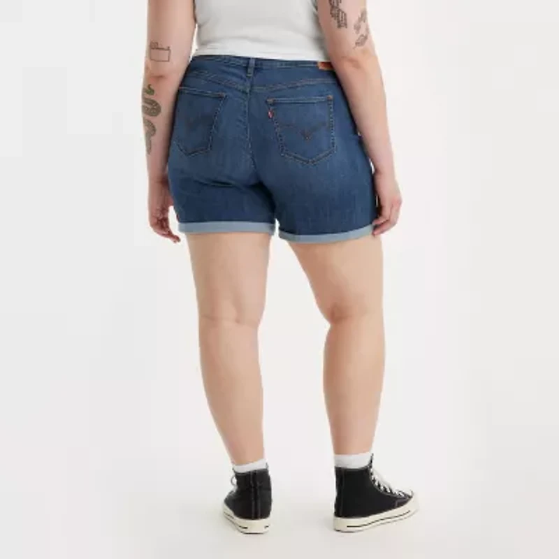 Levi's® Women's Plus Mid Length Short