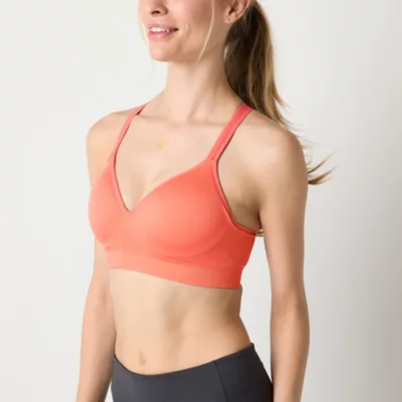 Xersion Womens Seamless Light Support Sports Bra 346590