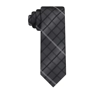 Van Heusen Everyday Defense Stain Shield Grid Tie