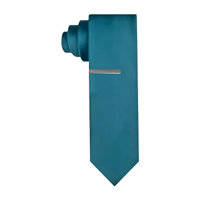 J. Ferrar Satin Solid Tie Set