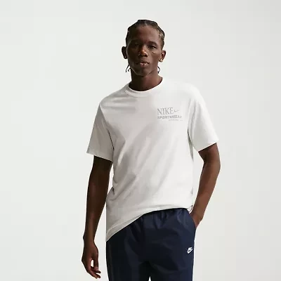 Nike Mens Crew Neck Short Sleeve Classic Fit Graphic T-Shirt