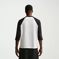 Nike Mens Crew Neck 3/4 Sleeve T-Shirt