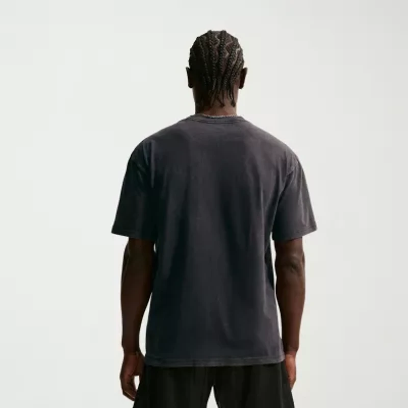 Nike Mens Crew Neck Long Sleeve Regular Fit Graphic T-Shirt