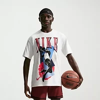 Nike Mens Crew Neck Short Sleeve Regular Fit Graphic T-Shirt