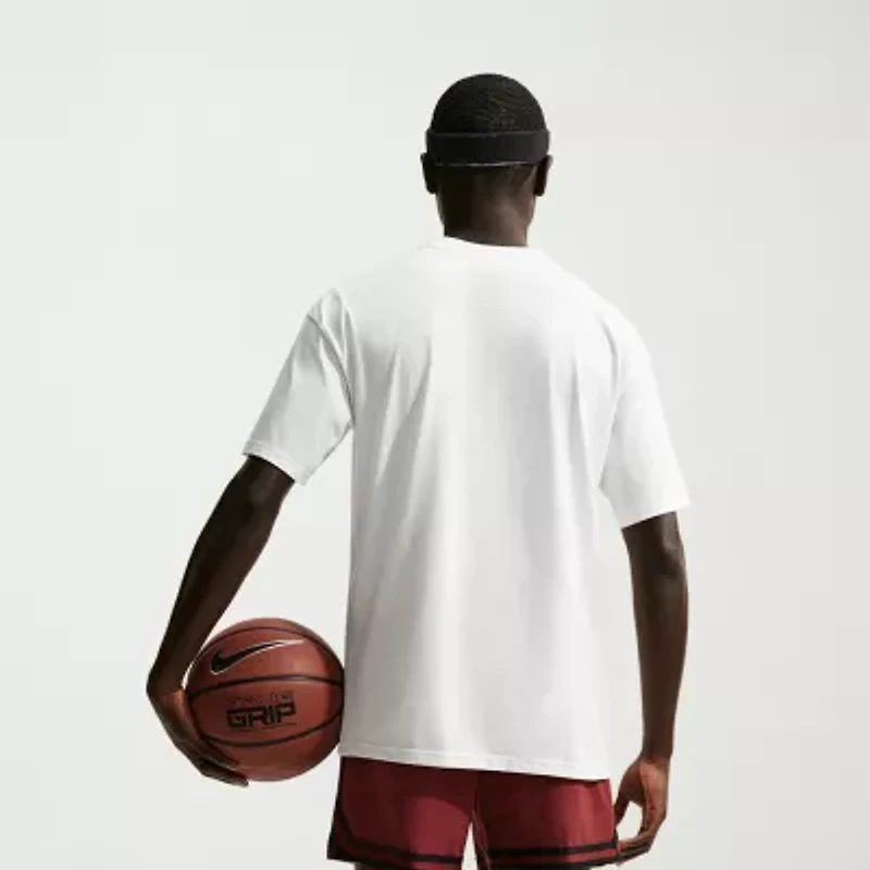 Nike Mens Crew Neck Short Sleeve Regular Fit Graphic T-Shirt