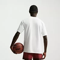 Nike Mens Crew Neck Short Sleeve Regular Fit Graphic T-Shirt