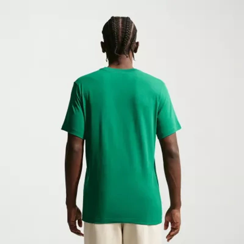 Nike Swoosh Mens Crew Neck Short Sleeve Classic Fit Graphic T-Shirt