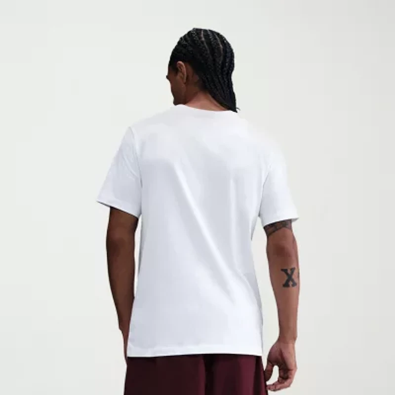 Nike Mens Crew Neck Short Sleeve Classic Fit Graphic T-Shirt