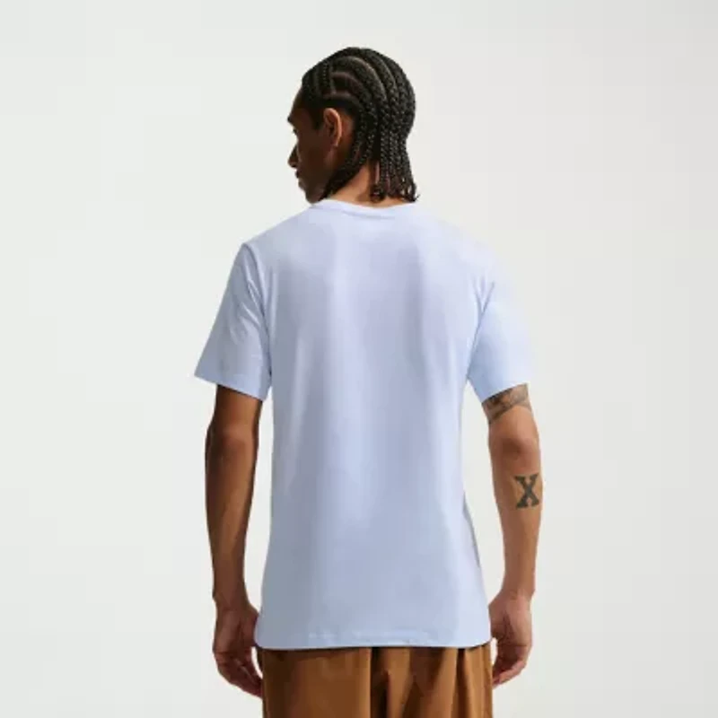 Nike Mens Crew Neck Short Sleeve Classic Fit Graphic T-Shirt