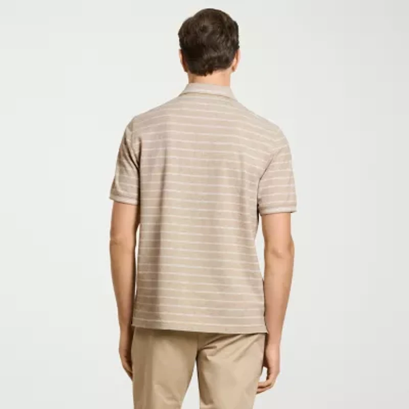 Van Heusen Originals Mens Regular Fit Short Sleeve Polo Shirt