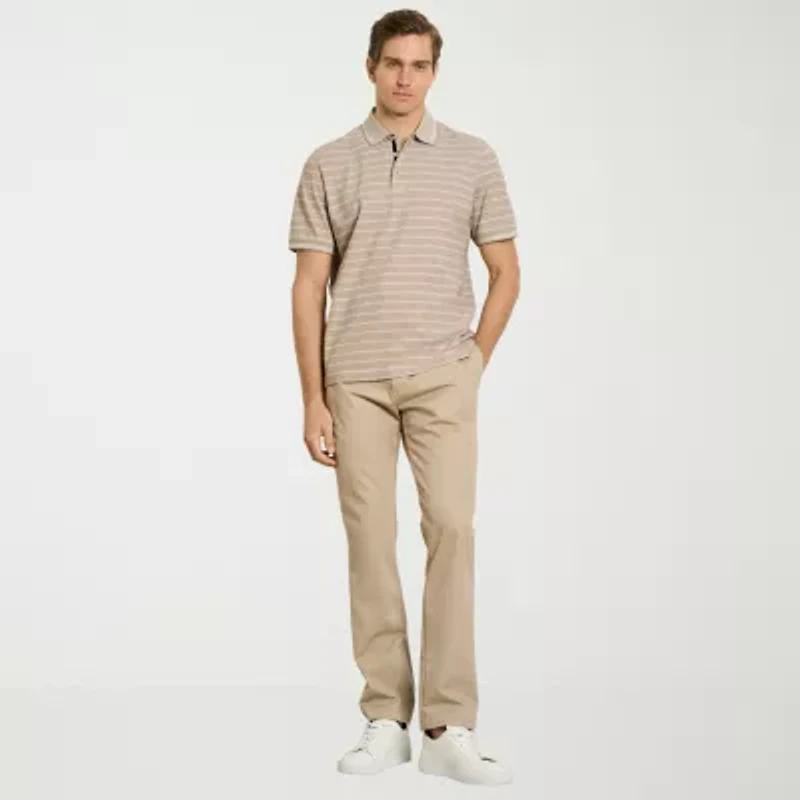 Van Heusen Originals Mens Regular Fit Short Sleeve Polo Shirt