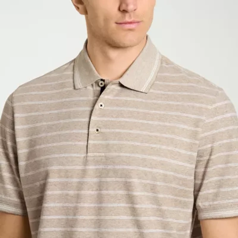 Van Heusen Originals Mens Regular Fit Short Sleeve Polo Shirt