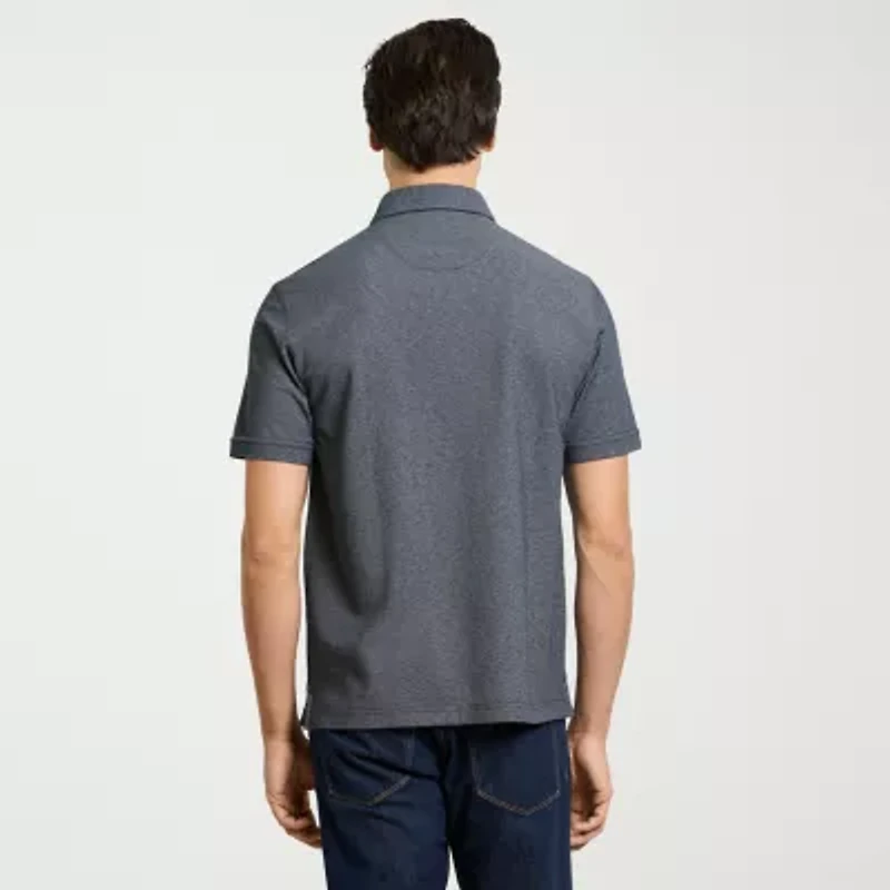 Van Heusen Originals Mens Regular Fit Short Sleeve Polo Shirt